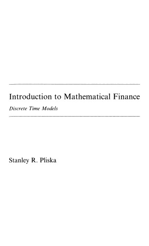 خرید و دانلود نسخه کامل کتاب Introduction to mathematical finance: Discrete time models