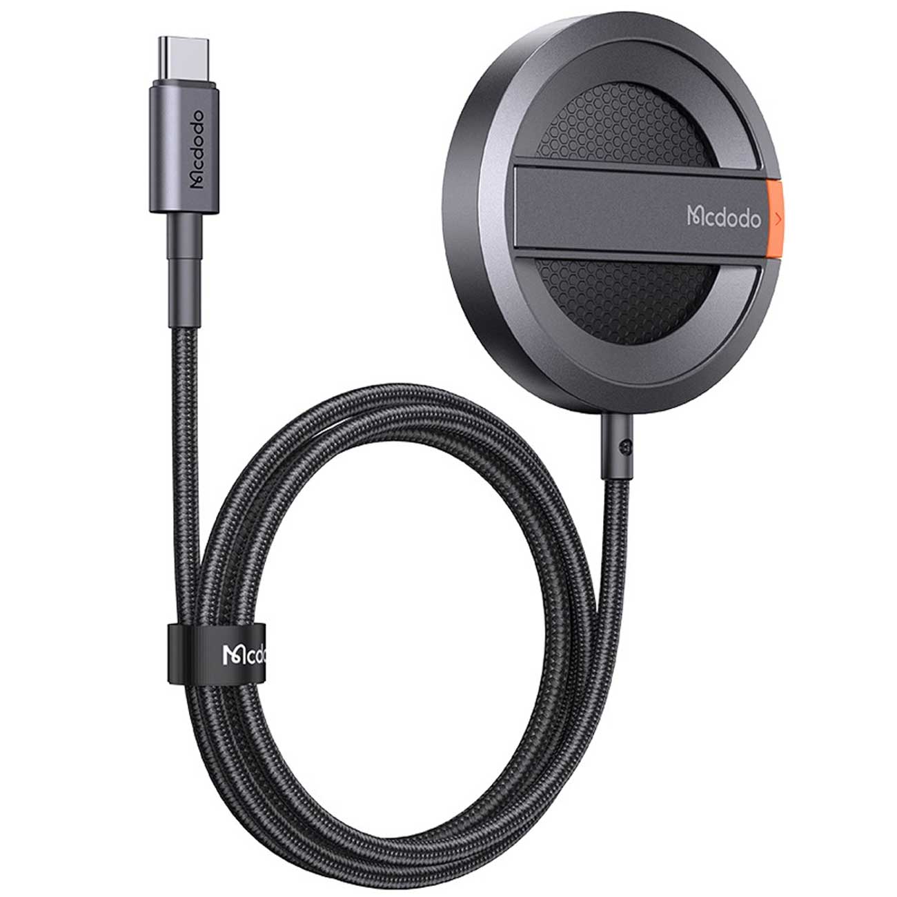 شارژر وایرلس مگنتی 15 وات و هولدر موبایل رومیزی مک‌دودو CH-550