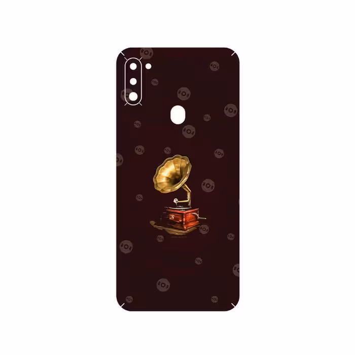 برچسب پوششی ماهوت مدل Gramophone Nostalgia مناسب برای گوشی موبایل سامسونگ Galaxy A11