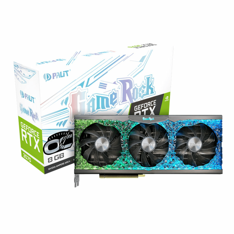 کارت گرافیک پلیت Graphics Palit  GeForce RTX 3070 GameRock