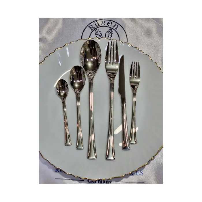 سرویس قاشق و چنگال دهنه اروپایی روگن 30 نفره