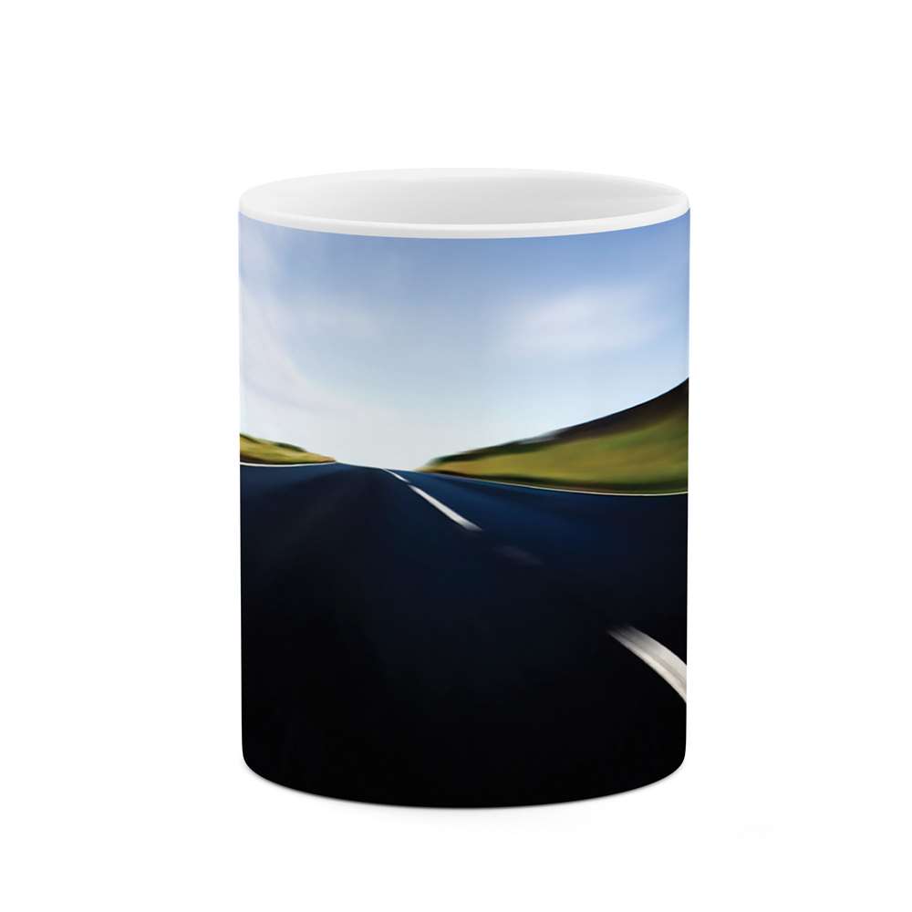 ماگ طرح جاده مدل mug04543
