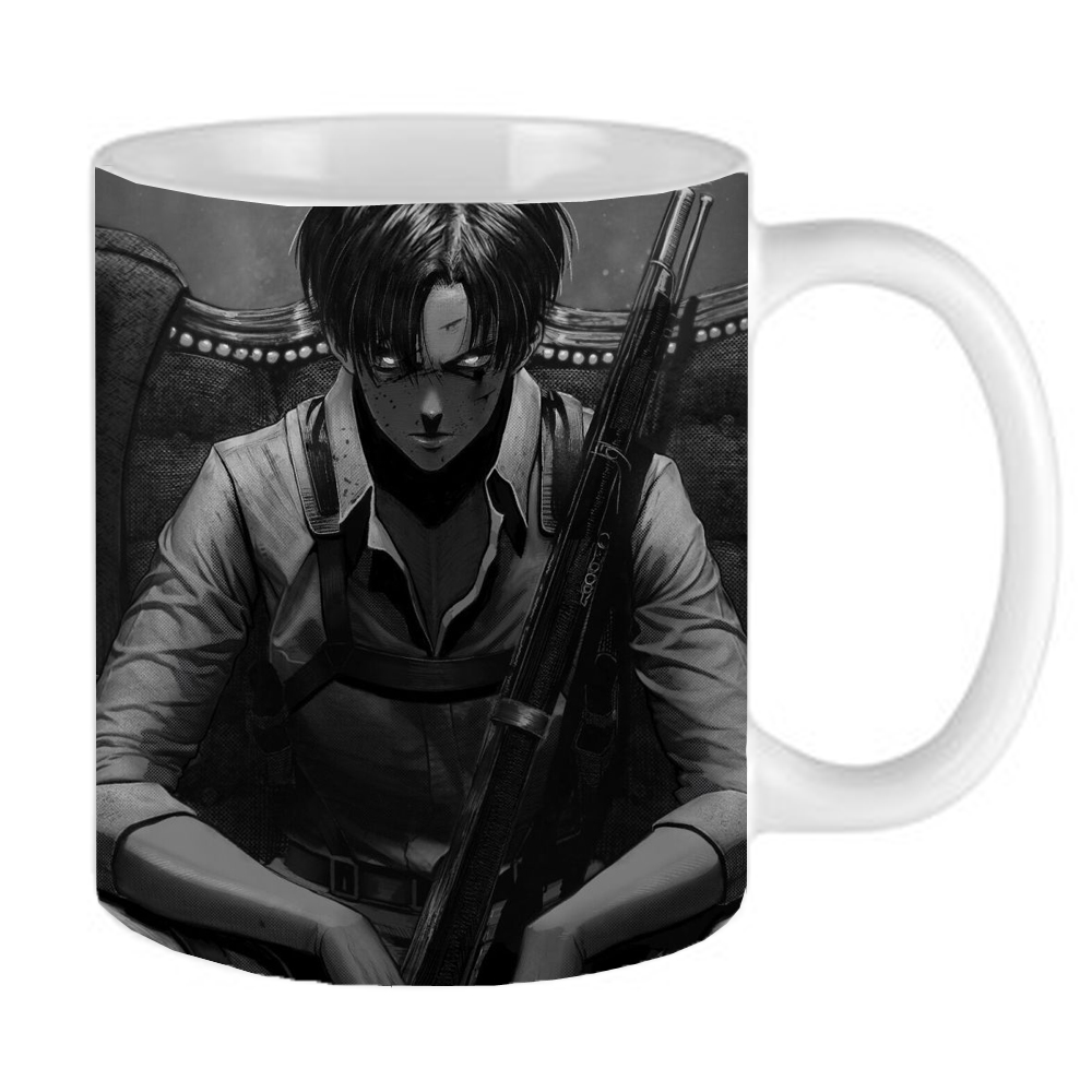 ماگ طرح انیمه attack on titan مدل LS78796