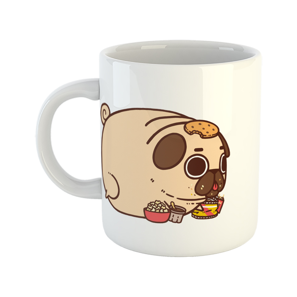 ماگ طرح سگ پاگ شکمو