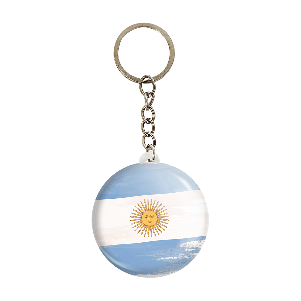 جاکلیدی خندالو مدل پرچم آرژانتین کد 20455
