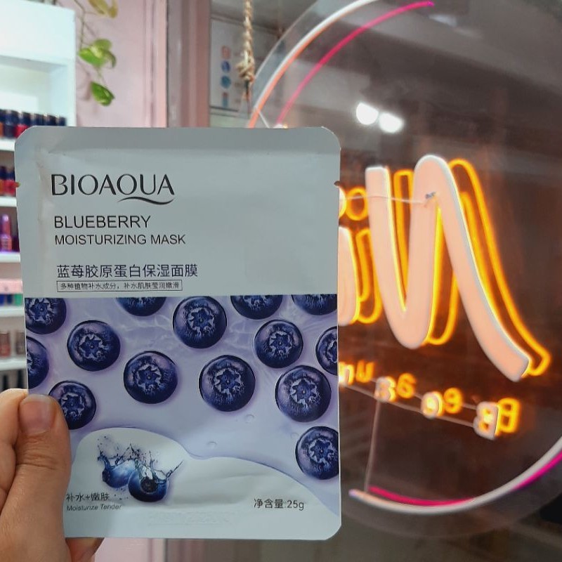ماسک ورقه ای ضد پیری بلوبری