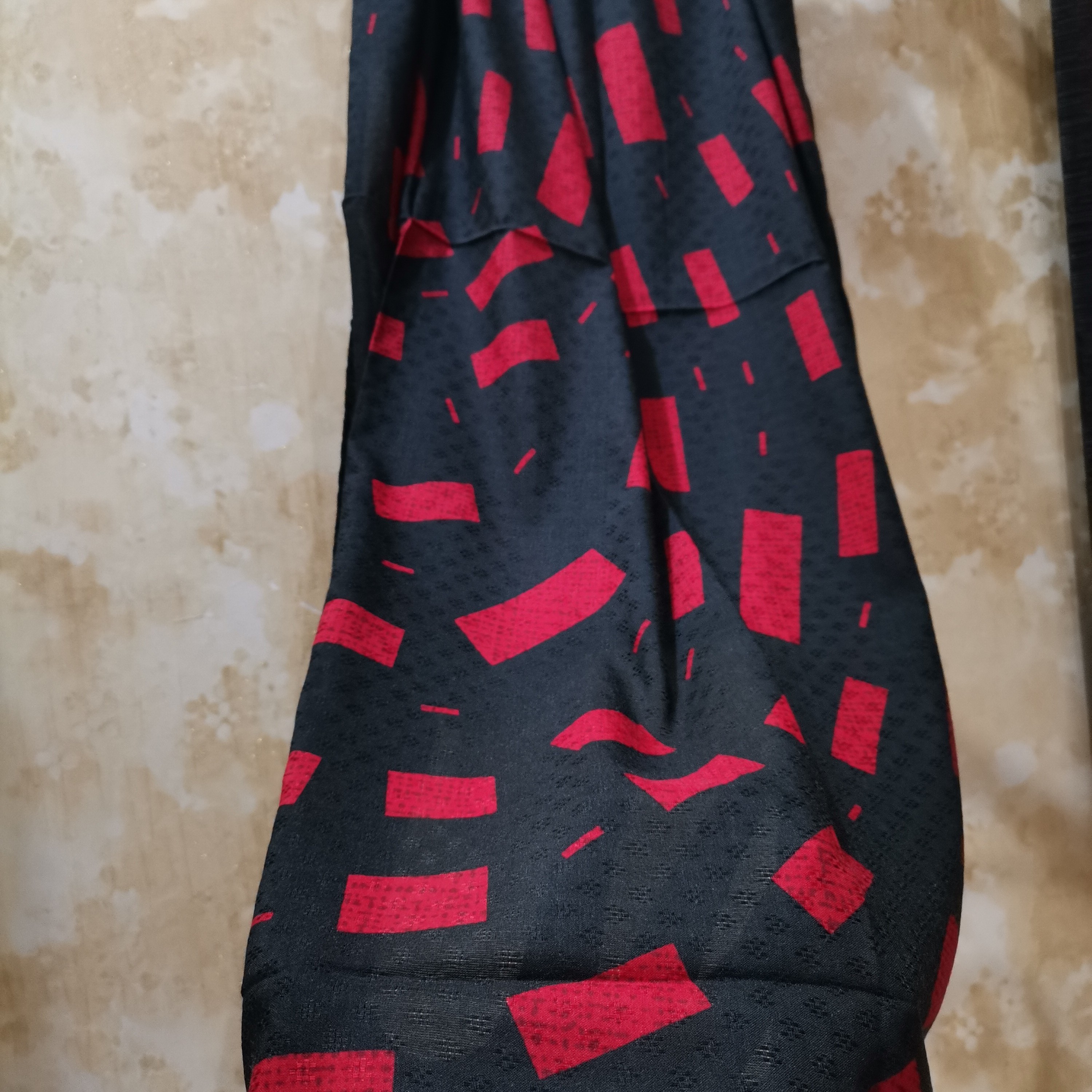 شال نخی قواره بزرگ هندسی