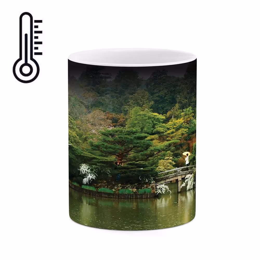 ماگ حرارتی طرح جنگل مدل mgh02620