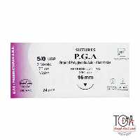 نخ بخیه ویکریل 5/0 کات 16 سوچرز