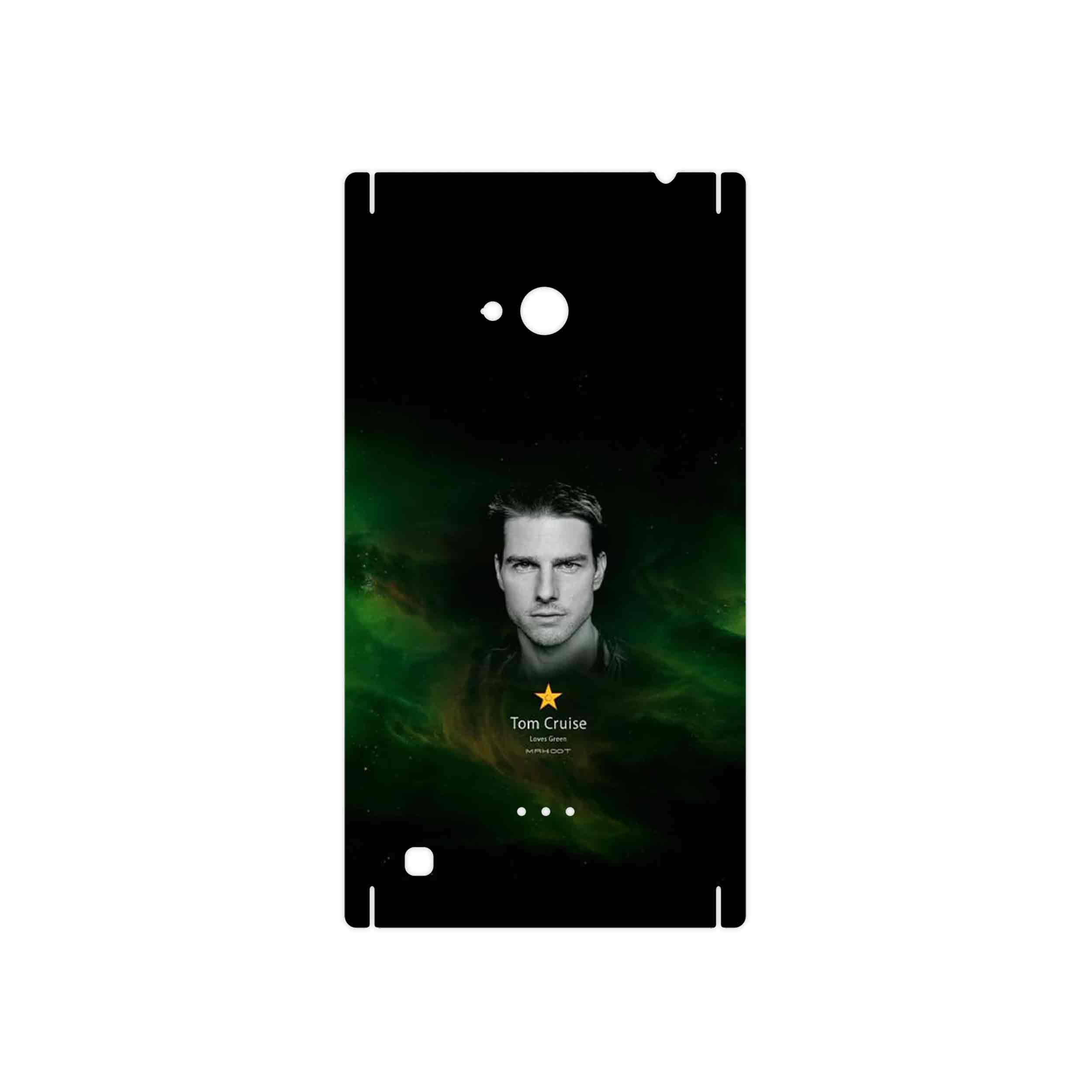 برچسب پوششی ماهوت مدل Tom Cruise مناسب برای گوشی موبایل نوکیا Lumia 720