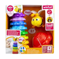 جورچین و حلقه هوش زنبور موزیکال winfun کد 000650