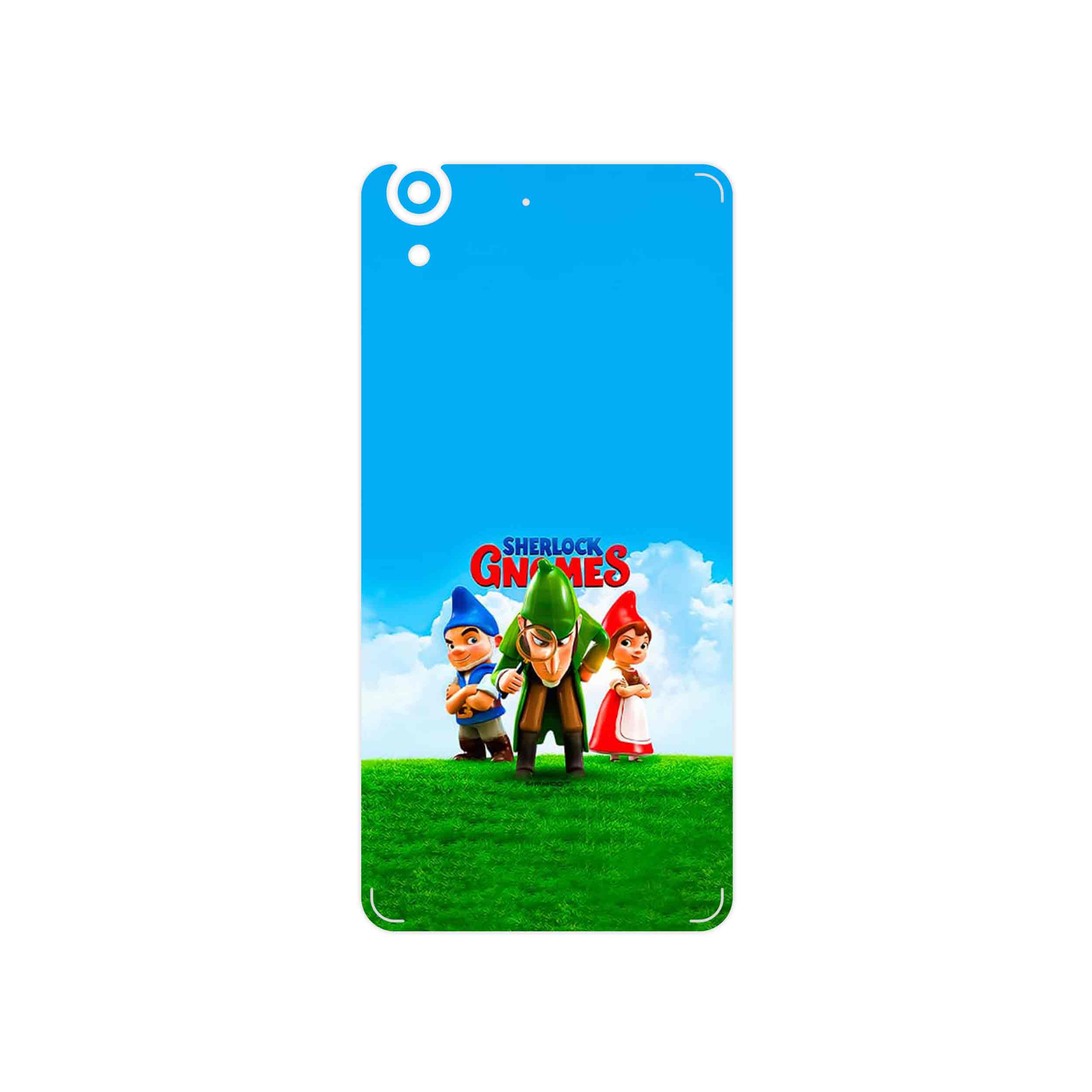 برچسب پوششی ماهوت مدل Sherlock Gnomes مناسب برای گوشی موبایل هوآوی Y6 II