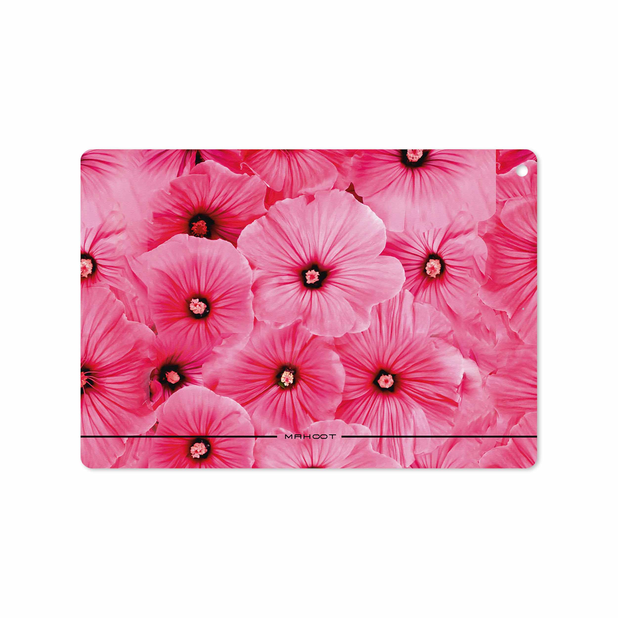 برچسب پوششی ماهوت مدل Pink-Flower مناسب برای تبلت اپل iPad 9.7 (GEN 5) 2017 A1822
