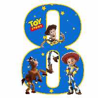 استند رومیزی تولد مدل عدد 8 طرح توی استوری کد 688