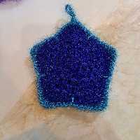 اسکاج بافتنی طرح ستاره