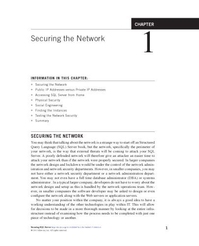 خرید و دانلود نسخه کامل کتاب Securing SQL Server