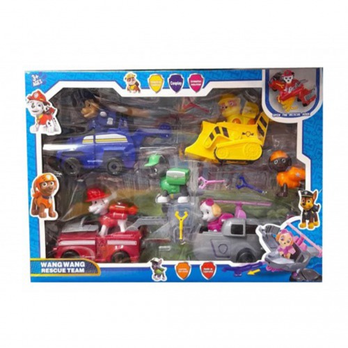 اسباب بازی مدل سگهای نگهبان  کد 4083 بسته 6 عددی