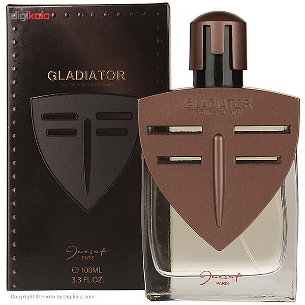 ژک ساف ادکلن مردانه 100 میل Jacsaf مدل GLADIATOR گلادیاتور