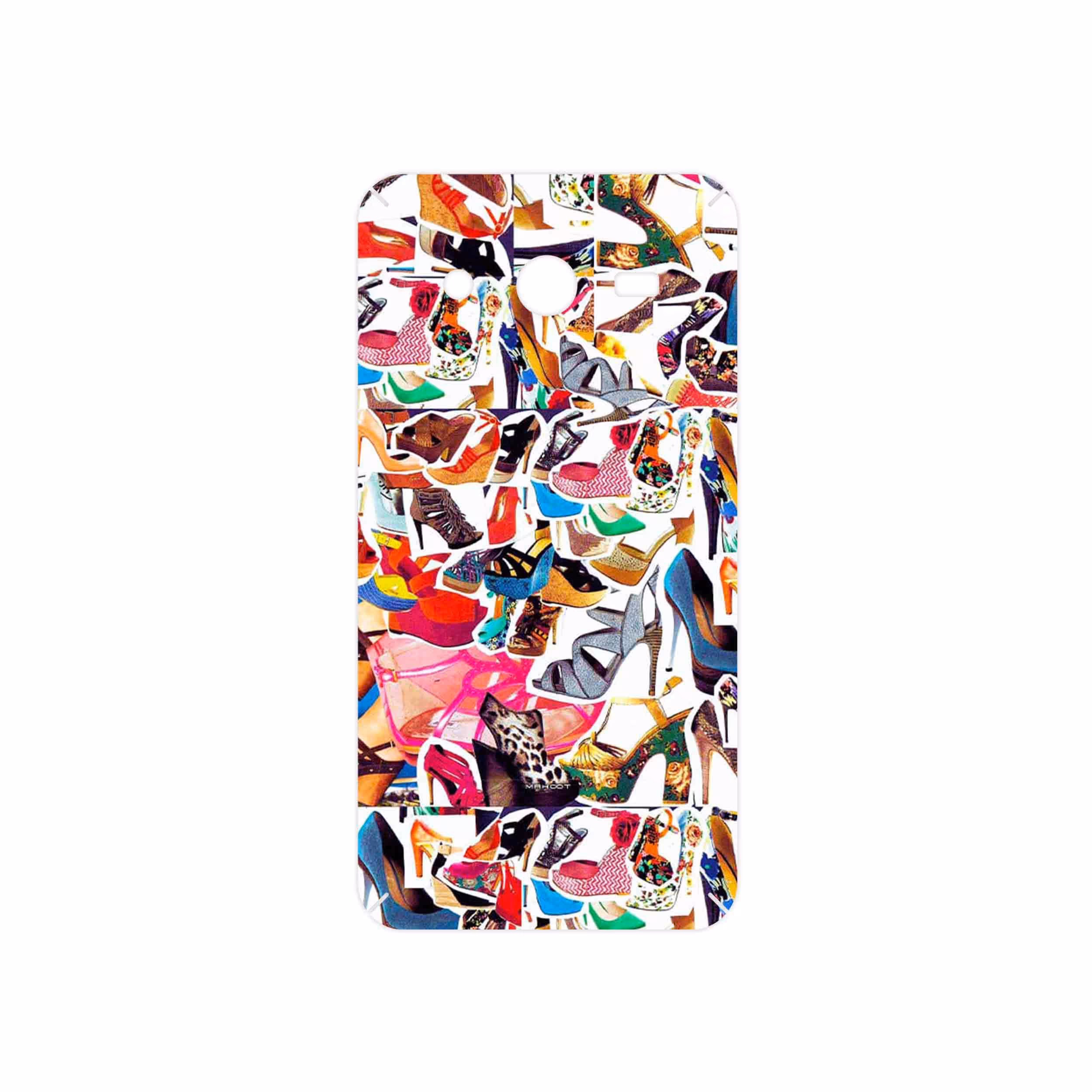 برچسب پوششی ماهوت مدل Collage of High heel Shoes مناسب برای گوشی موبایل سامسونگ Galaxy Core 2