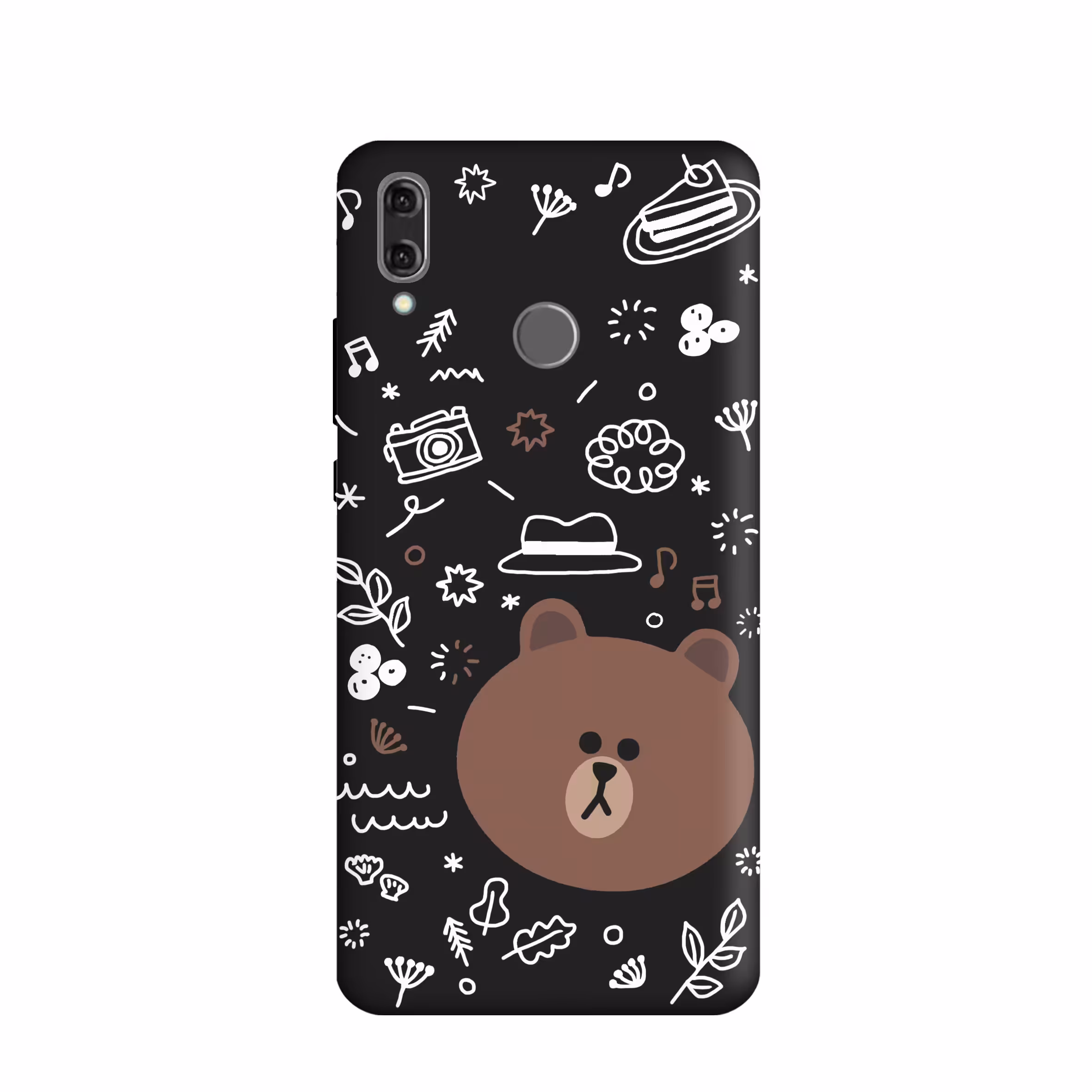 کاور طرح خرس فانتزی لاین کد u4037 مناسب برای گوشی موبایل هوآوی Y9 2019