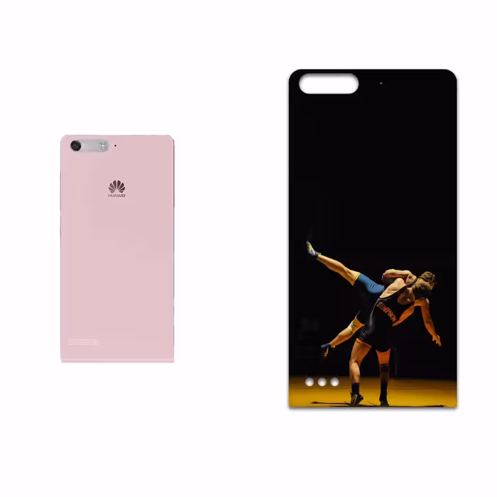 برچسب پوششی ماهوت مدل Wrestling مناسب برای گوشی موبایل هوآوی Ascend G6