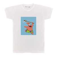 تی شرت بچگانه پرمانه طرح باب اسفنجی کد pmt.1192