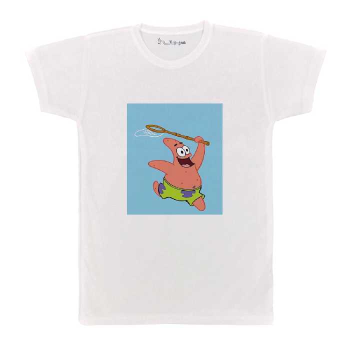 تی شرت بچگانه پرمانه طرح باب اسفنجی کد pmt.1192