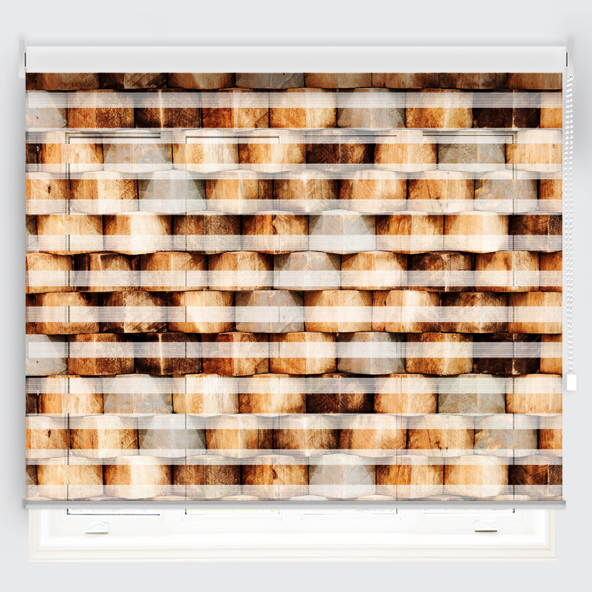 پرده زبرا مدل TD-74 سایز 135x180 سانتی متر