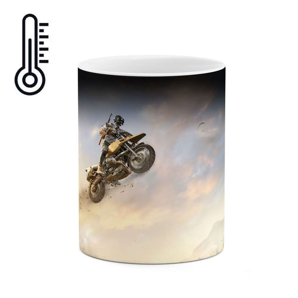 ماگ حرارتی طرح پابجی مدل mgh00091