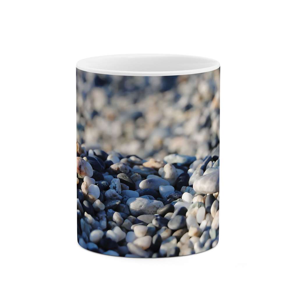 ماگ طرح سنگ ریزه مدل mgs07108