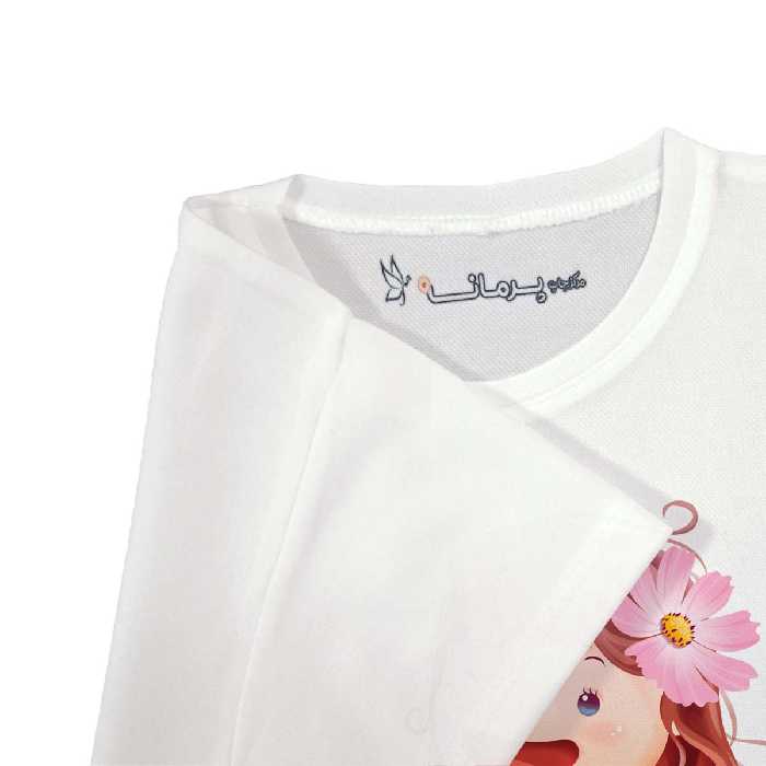 تی شرت بچگانه پرمانه طرح cute کد pmt.2284