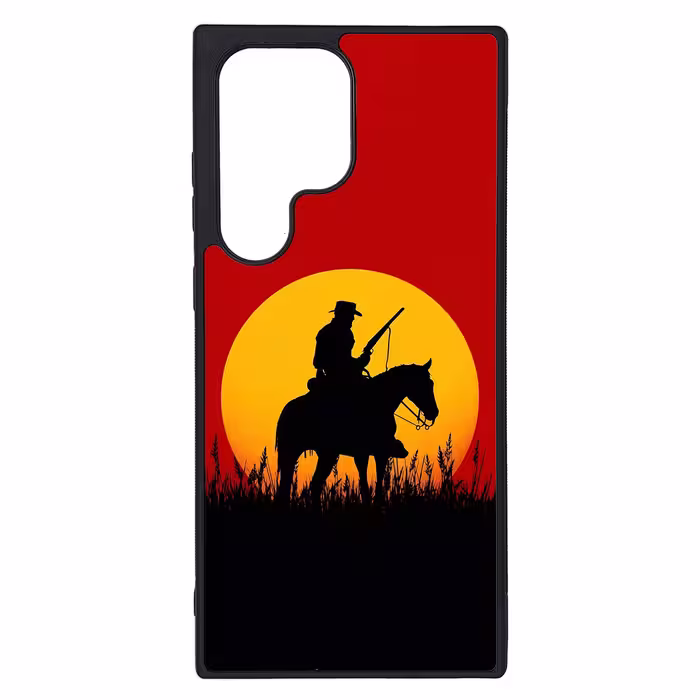 کاور طرح Red Dead کد G-204 مناسب برای گوشی موبایل سامسونگ Galaxy S23 Ultra | دیجی قاب دونی