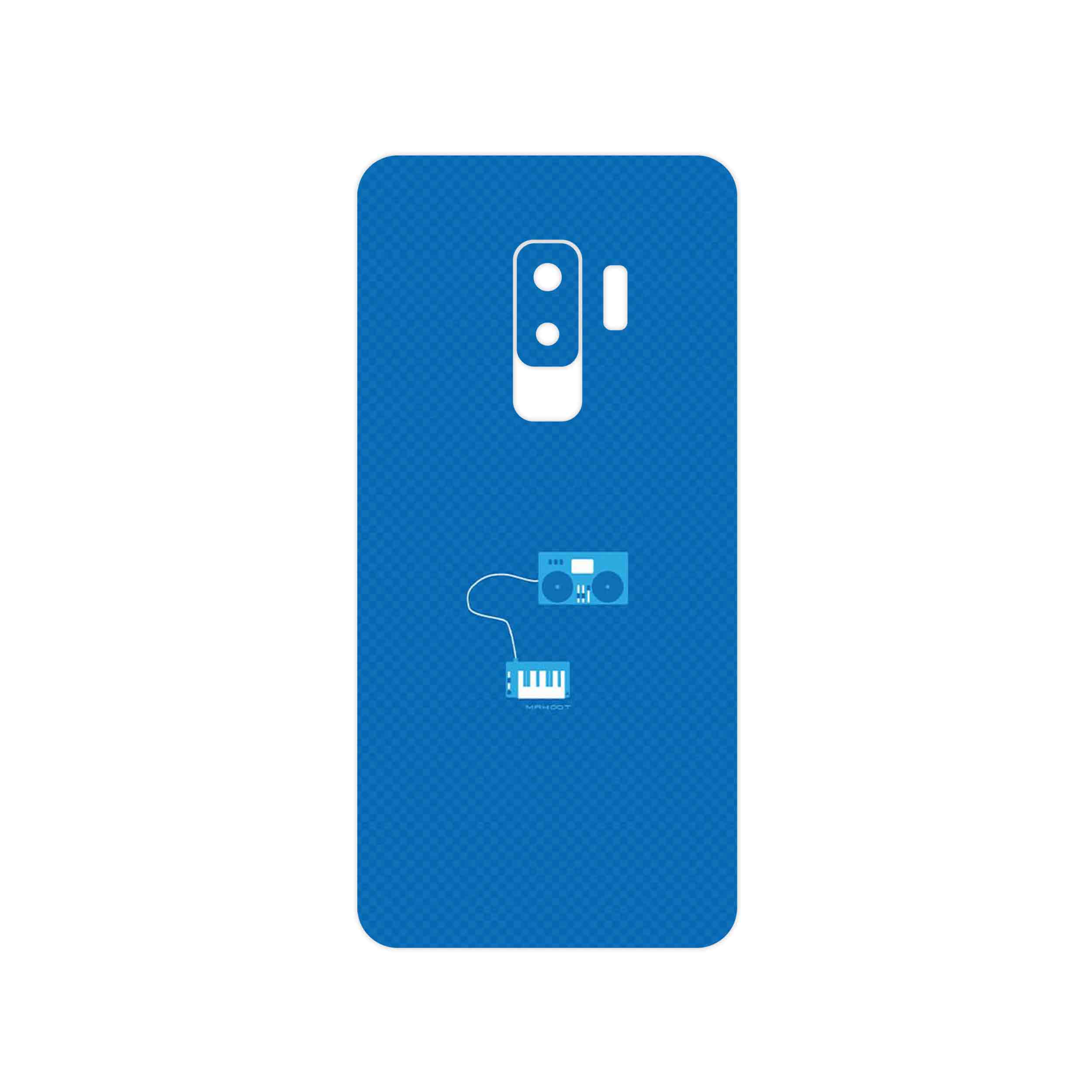 برچسب پوششی ماهوت مدل Minimal DJ Icon مناسب برای گوشی موبایل سامسونگ Galaxy S9 Plus