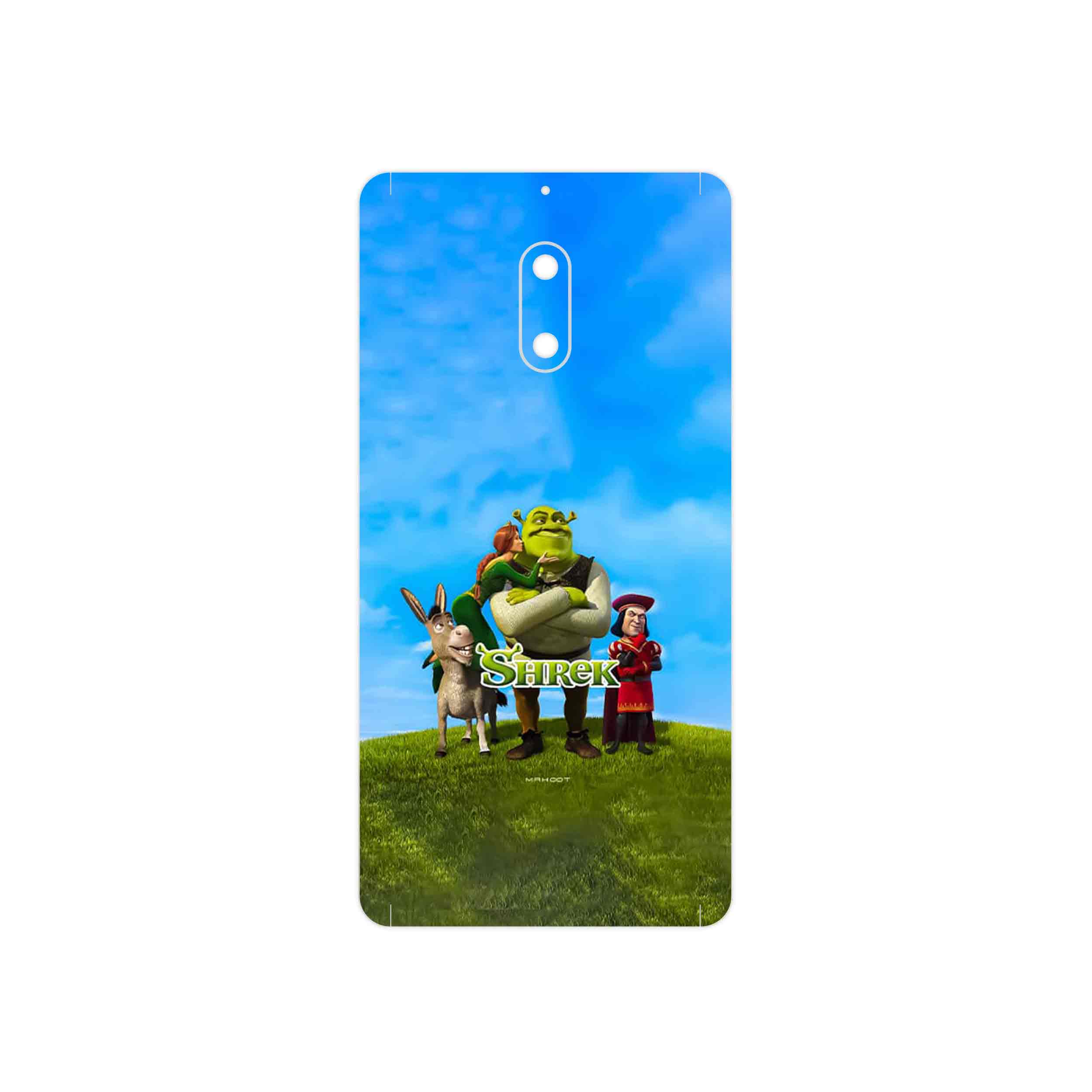 برچسب پوششی ماهوت مدل Shrek مناسب برای گوشی موبایل نوکیا 6