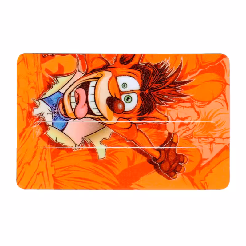 استیکر کارت بانکی طرح Crash Bandicoot
