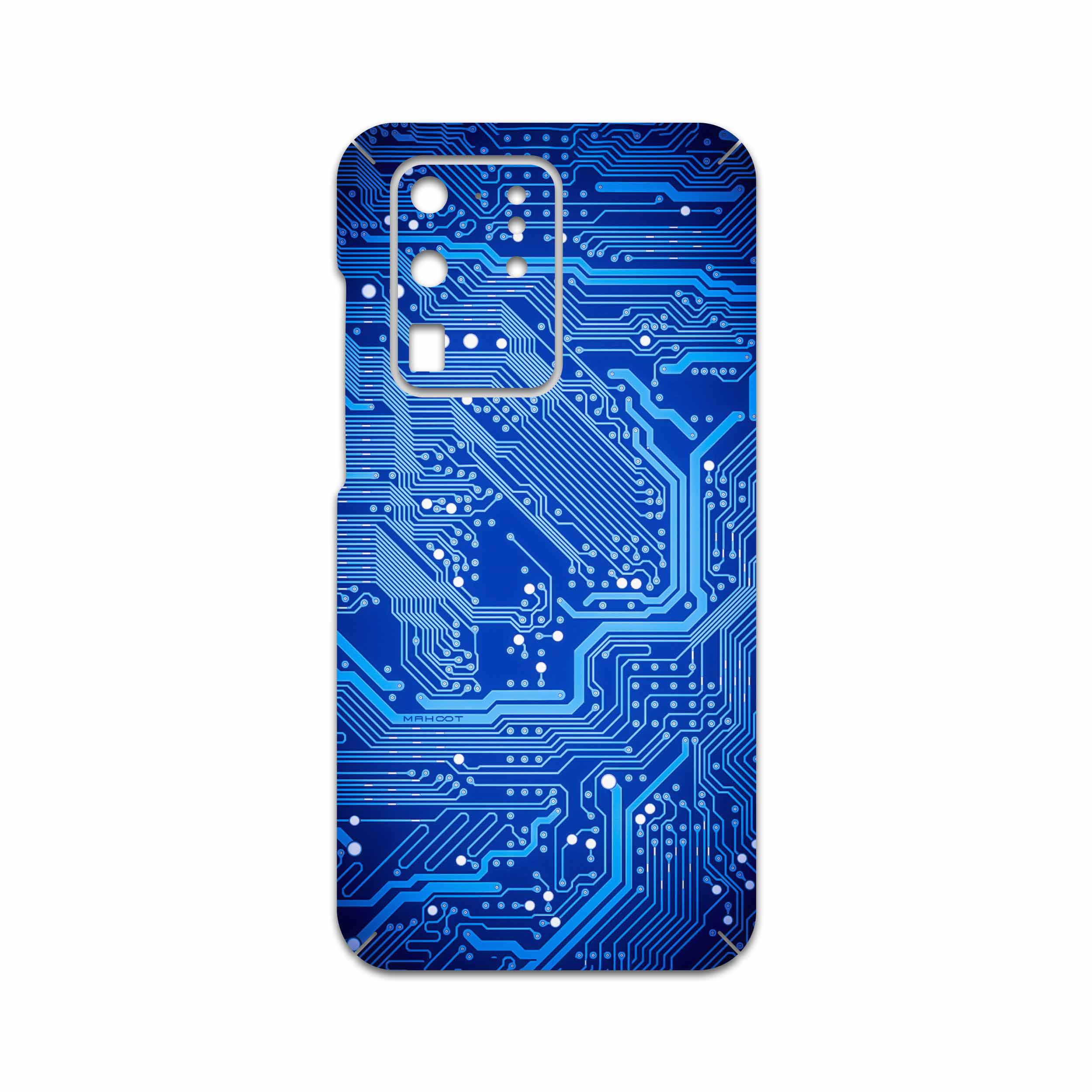 برچسب پوششی ماهوت مدل Blue Printed Circuit Board مناسب برای گوشی موبایل سامسونگ Galaxy S20 Ultra