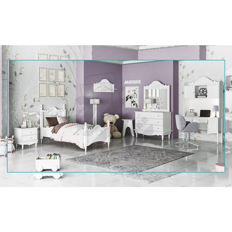 تخت و کمد نوجوان مدل آرتام(هزینه ارسال با مشتری است و موقع تحویل  دریافت می شود)