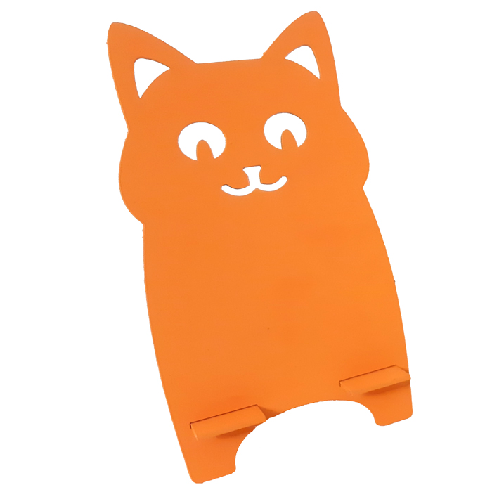 پایه نگهدارنده گوشی موبایل و تبلت مدل فانتزی طرح گربه خندان