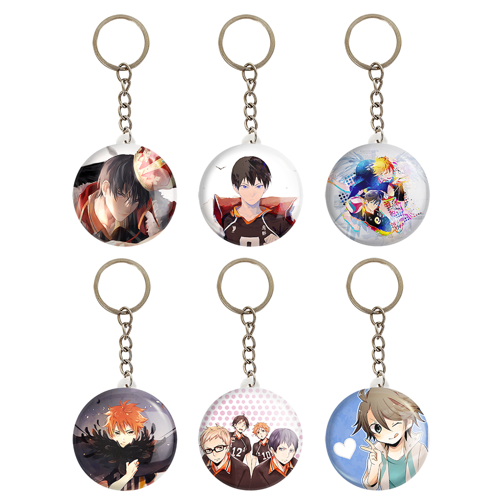 جاکلیدی خندالو مدل انیمه آبشار سرنوشت هایکیو کاگیاما کد 436B مجموعه 6 عددی