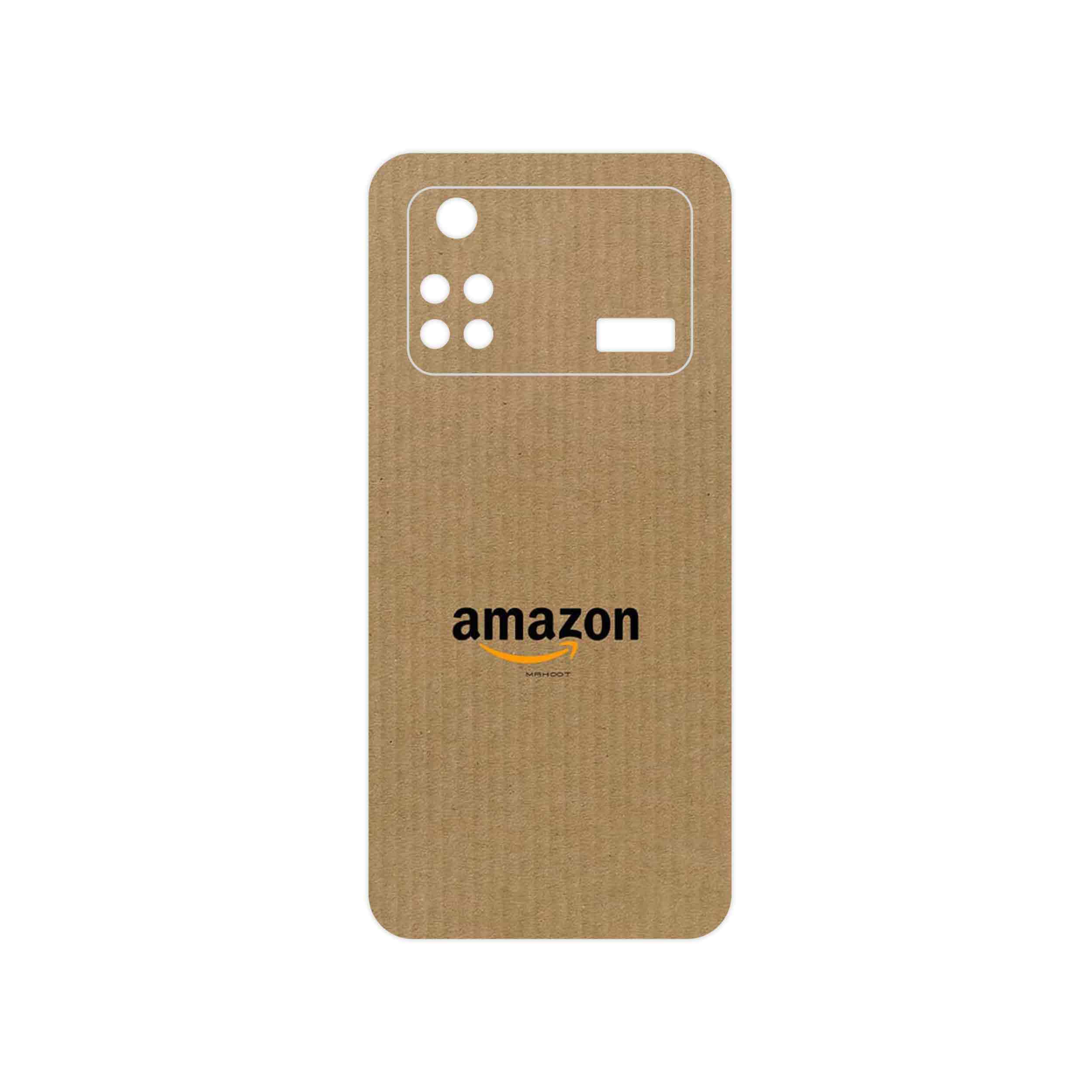 برچسب پوششی ماهوت مدل Amazon مناسب برای گوشی موبایل شیائومی Poco M4 Pro 4G