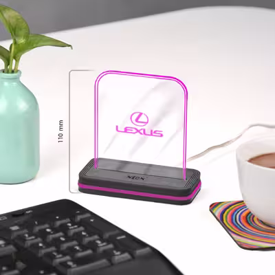 چراغ رومیزی نئون مدل LXS