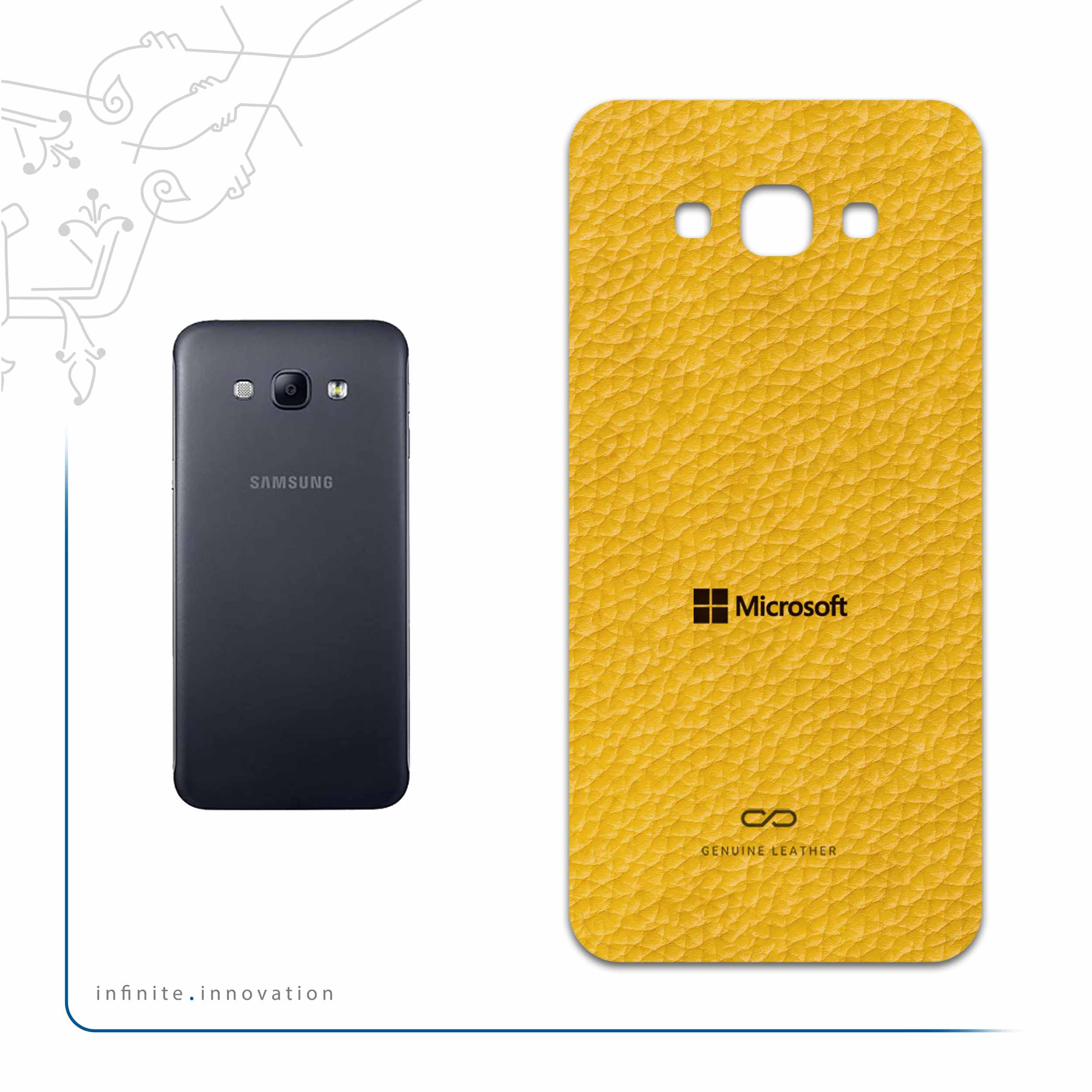 برچسب پوششی ماهوت مدل ML-MCRSFT مناسب برای گوشی موبایل سامسونگ Galaxy A8