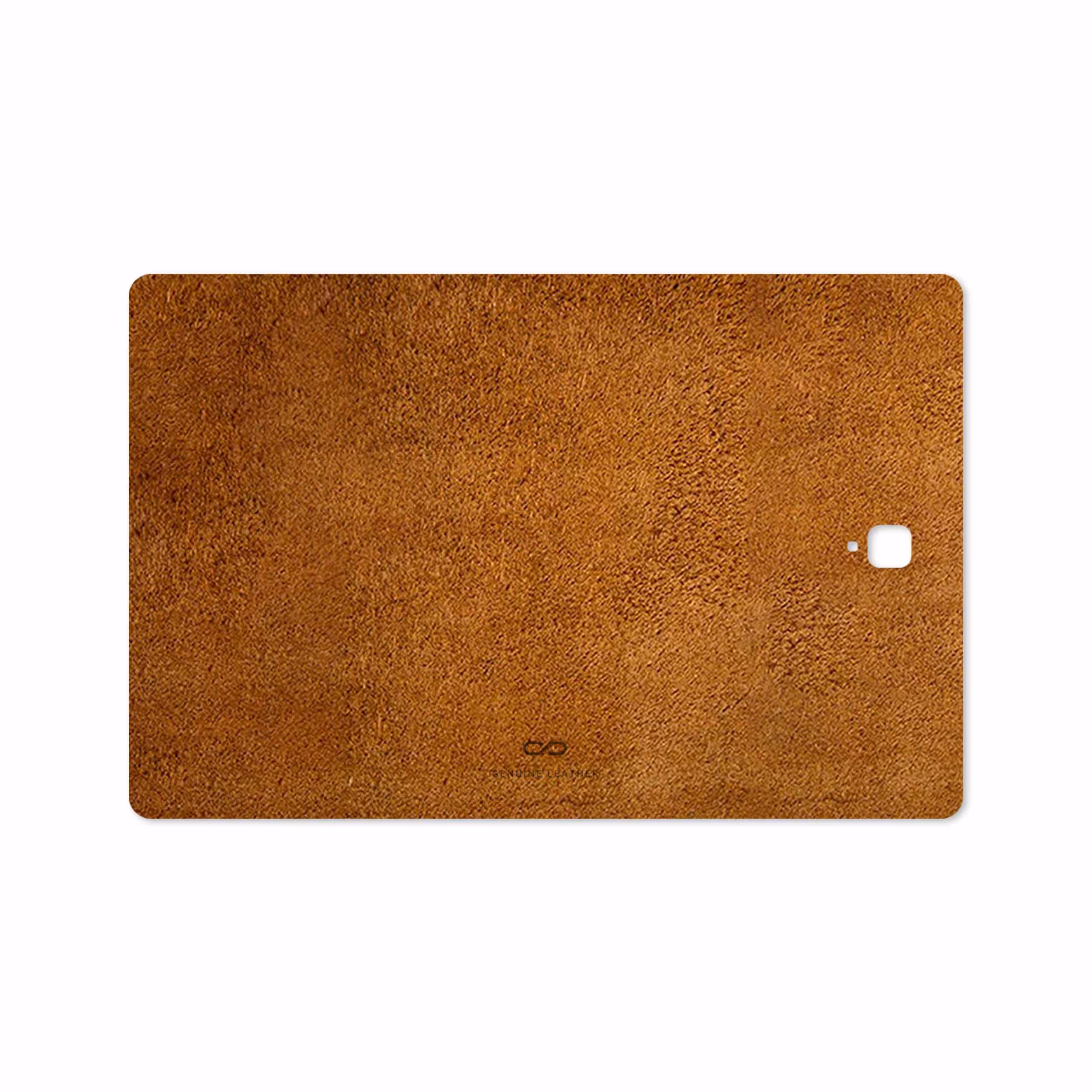 برچسب پوششی ماهوت مدل Brown-Chamois-Leather مناسب برای تبلت سامسونگ Galaxy Tab S4 10.5 2018 T835