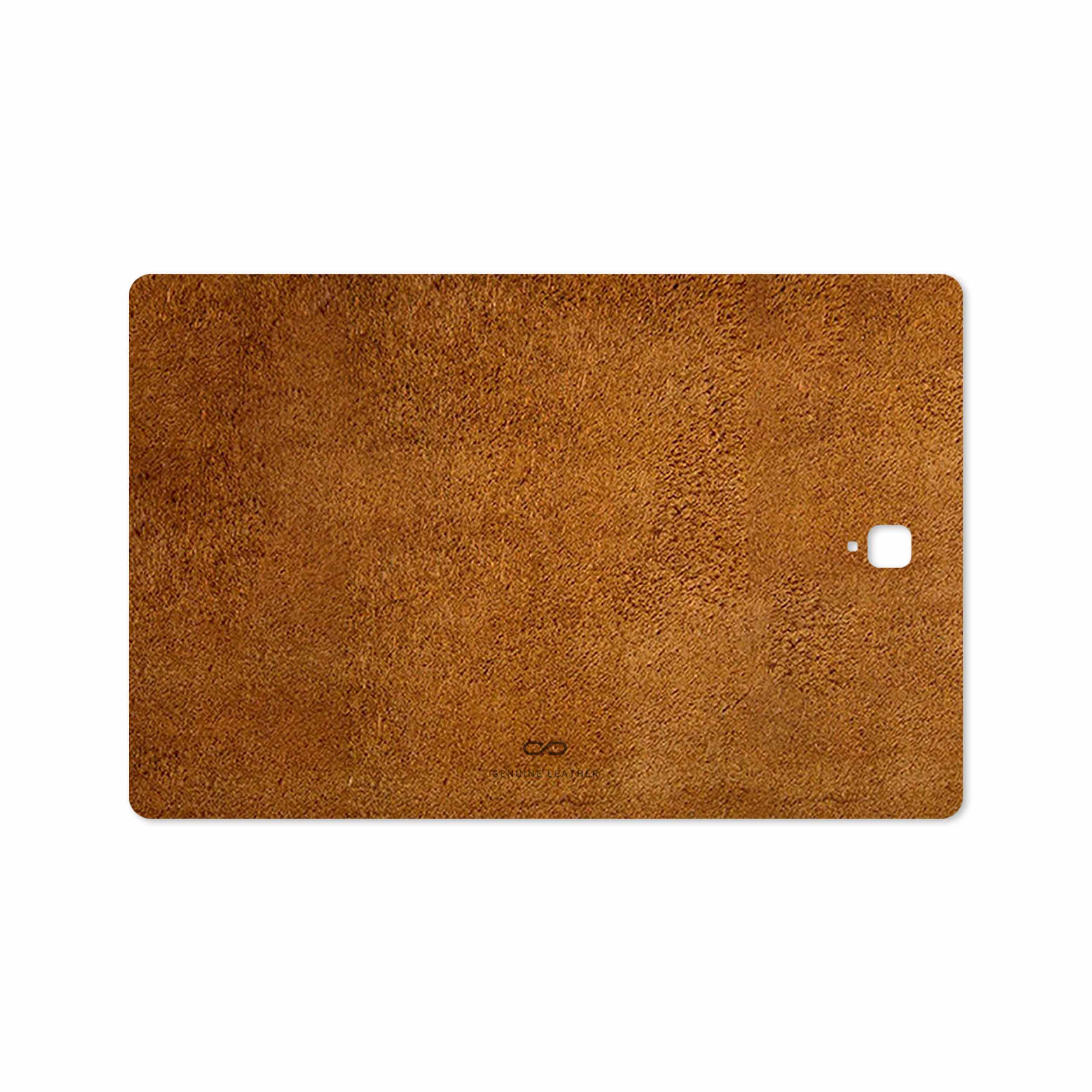 برچسب پوششی ماهوت مدل Brown-Chamois-Leather مناسب برای تبلت سامسونگ Galaxy Tab S4 10.5 2018 T835
