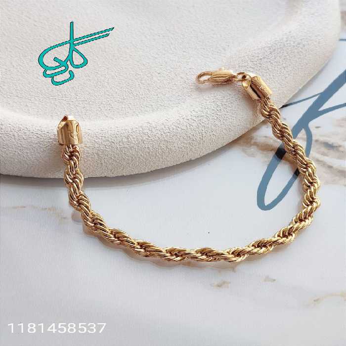 خرید دستبند طنابی مارک ژوپینگ کیفیت عالی رنگ ثابت کد 1216727 - ردگل