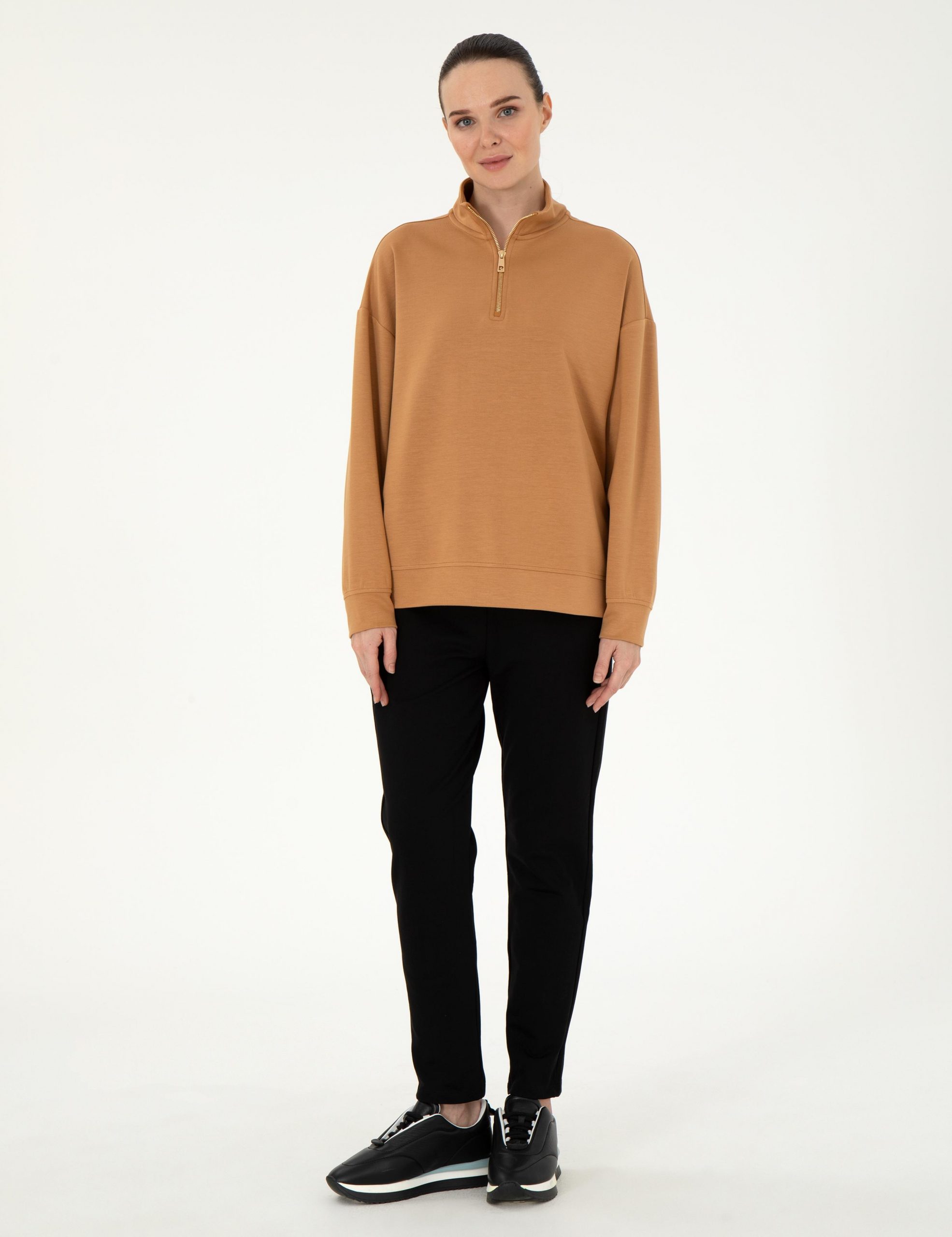 شلوار راحتی زنانه مشکی پیرکاردین - فروشگاه لباس شهرمون