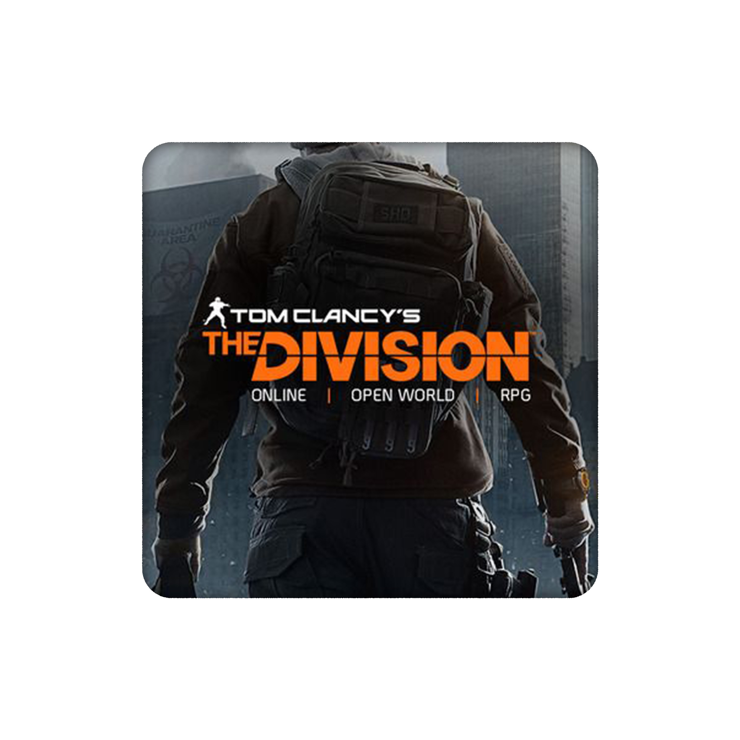 زیرلیوانی طرح Tom Clancys The Division کد 4965923