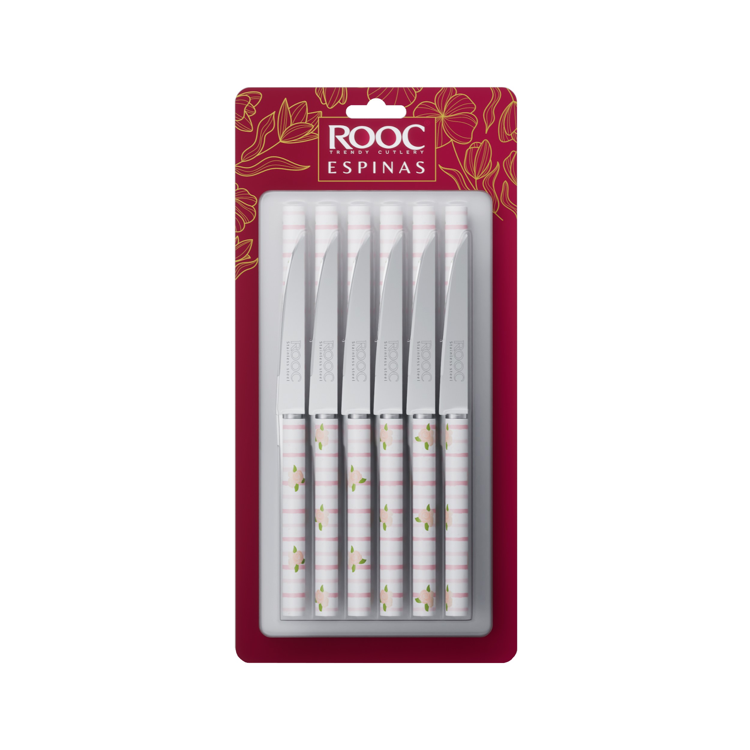  چاقو میوه خوری روک مدل اسپیناس بسته 12 عددی