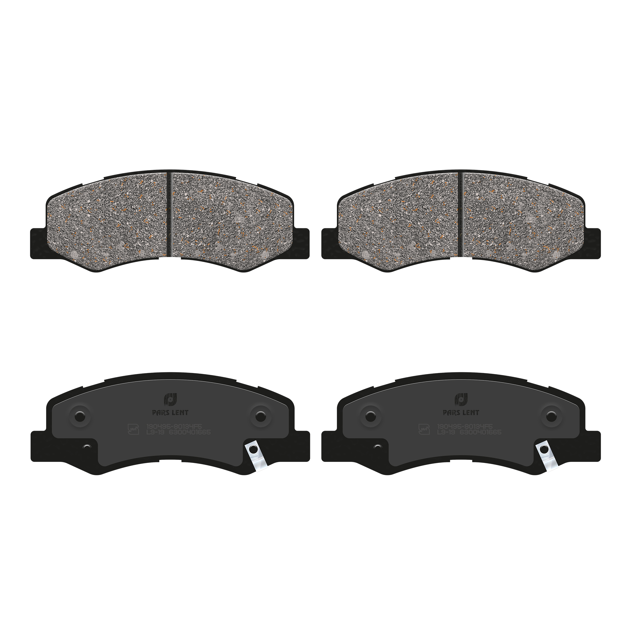 لنت ترمز جلو لنت پارس مدل PL80134OE مناسب برای رانا