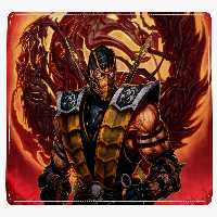 ماوس پد آی تمر مدل مورتال کامبت کد 244